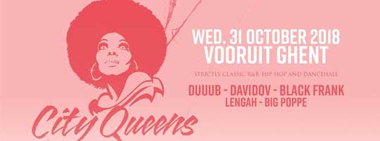 City Queens - Trick or treat | Vooruit - 31/10/2018