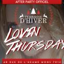 Info party party Lovin Thursday After Party Terrasse de l'Hiver