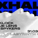 soirée Exhale by Amelie Lens with Ben Klock and Milo Spykers