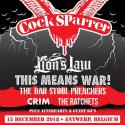 Info soirée soirée Cock Sparrer vs Lion's Law vs This Means War vs more