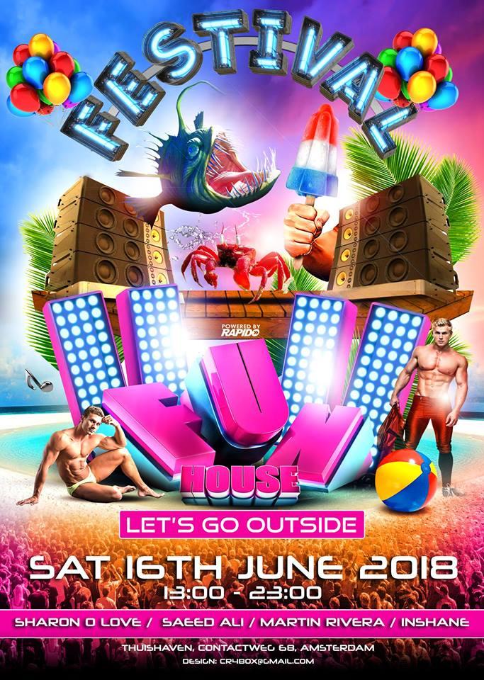 Rapido Events Amsterdam FunHouse Let's Go Outside DAY Saturday