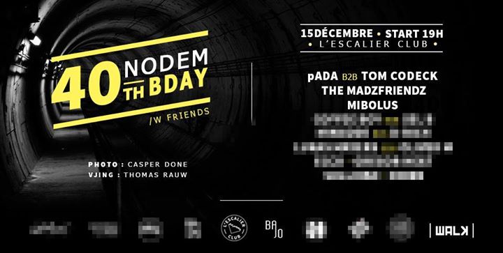 soirée NODEM CELEBRATES HIS 40TH BIRTHDAY W/ FRIENDS soirée NODEM CELEBRATES HIS 40TH BIRTHDAY W/ FRIENDS